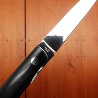MOKI Banff Fixed Blade Linen Micarta Handle