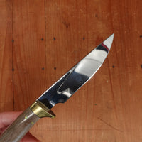 L.T. Wright White Tail Classic 4.25" Stainless Brass Bone ~2005 Made By L.T.