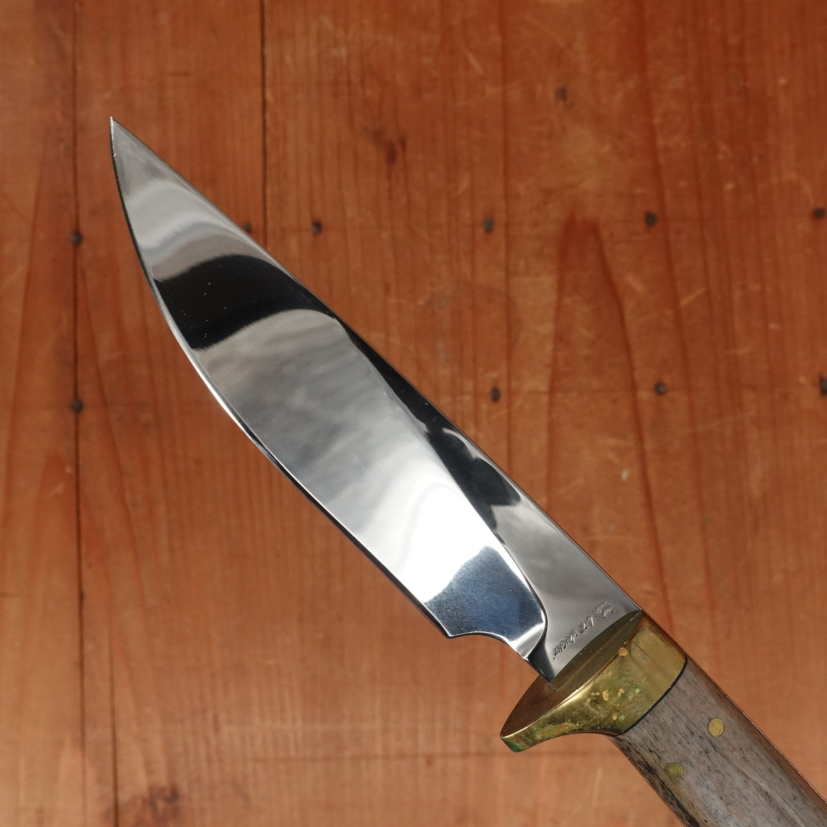 L.T. Wright White Tail Classic 4.25" Stainless Brass Bone ~2005 Made By L.T.