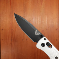 Benchmade 533BK-1 Mini Bugout Drop Point CPM-S30V AXIS Lock White Grivory Handle