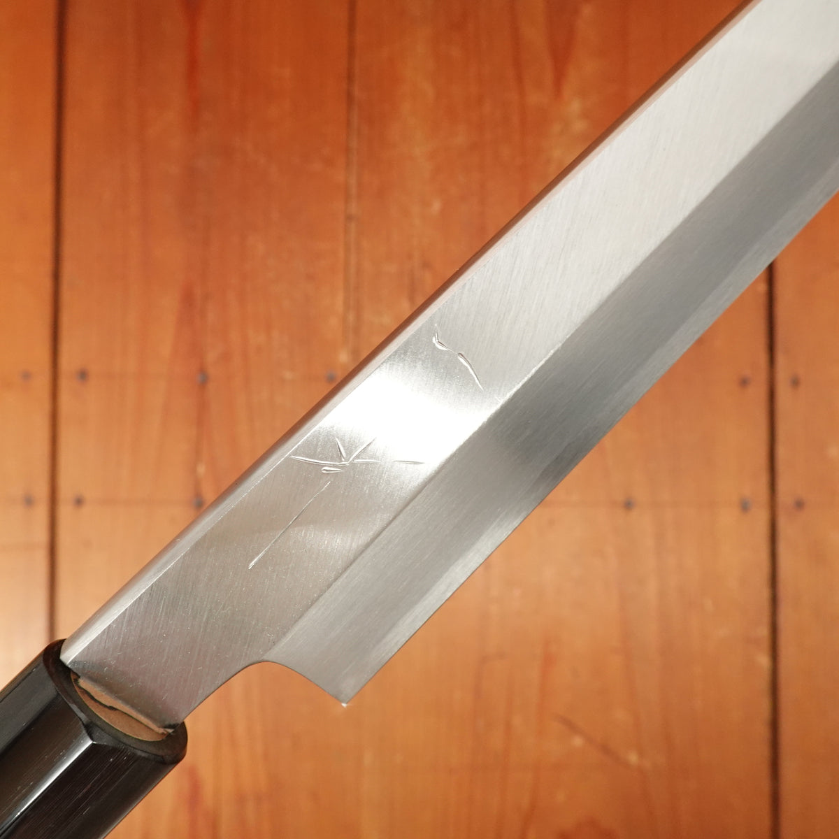 Hitohira Kikuchiyo Manzo 270mm Yanagi Ginsanko Ho Wood Handle (D-Shape)