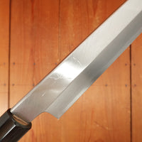 Hitohira Kikuchiyo Manzo 270mm Yanagi Ginsanko Ho Wood Handle (D-Shape)