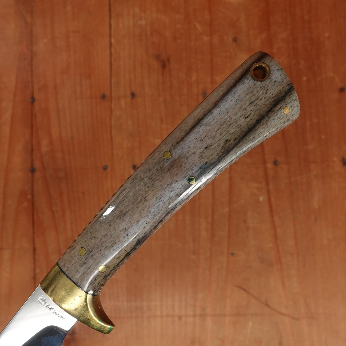 L.T. Wright White Tail Classic 4.25" Stainless Brass Bone ~2005 Made By L.T.