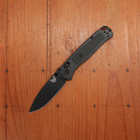 Benchmade 535BK-2 Bugout Drop Point CPM-S30V AXIS Lock Graphite Black Cf-Elite Handle