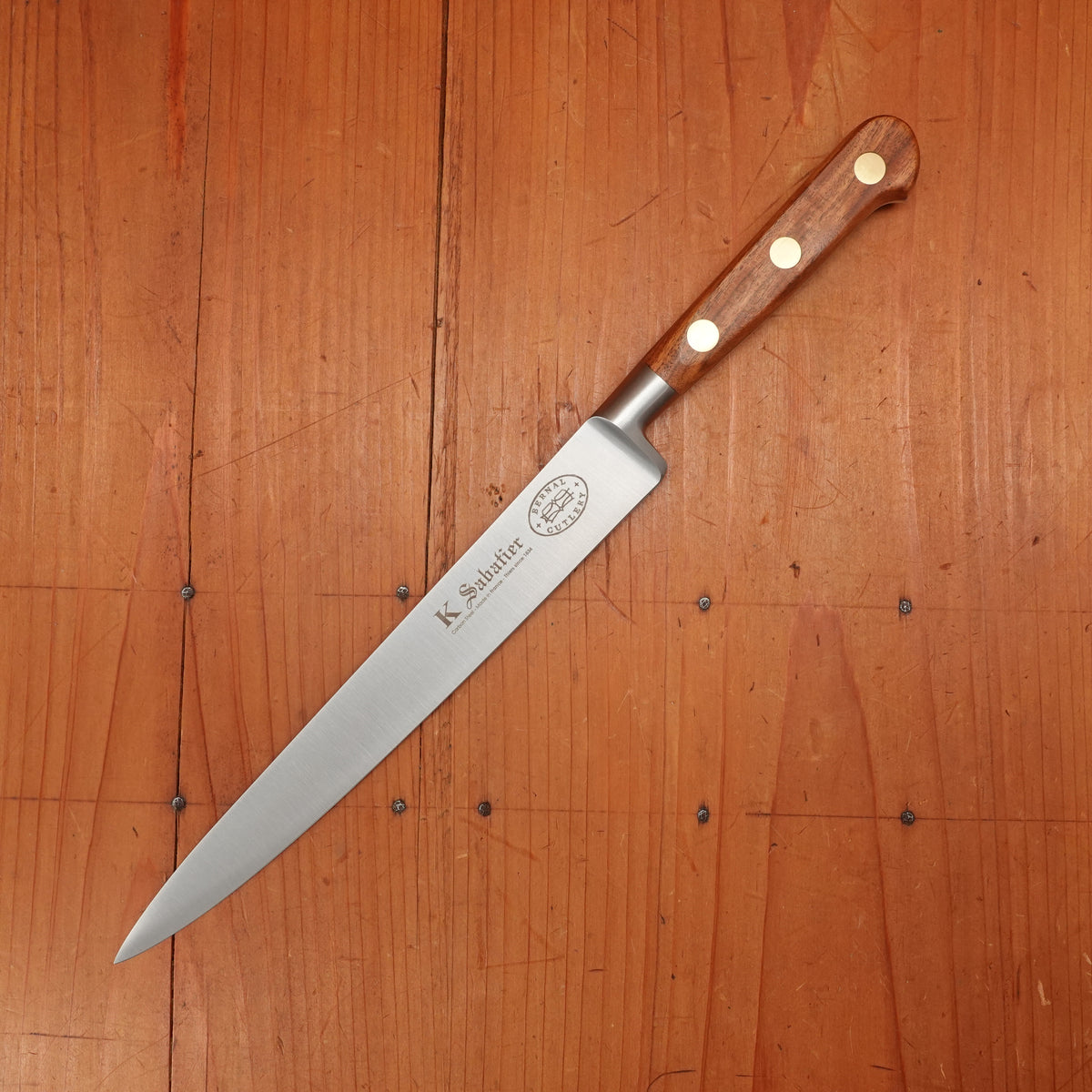 K Sabatier x Bernal Cutlery Nouvel Ideal 8" Flex Fillet Carbon Palissander