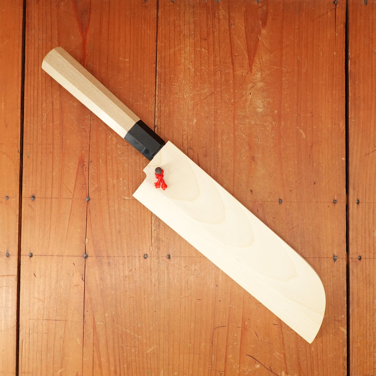 Hitohira Tanaka Mosuke 210mm Kamagata Usuba Aogami 1 Ho Wood Handle with Saya