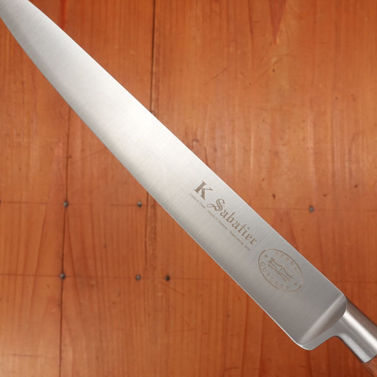 K Sabatier x Bernal Cutlery Nouvel Ideal 8" Flex Fillet Carbon Palissander