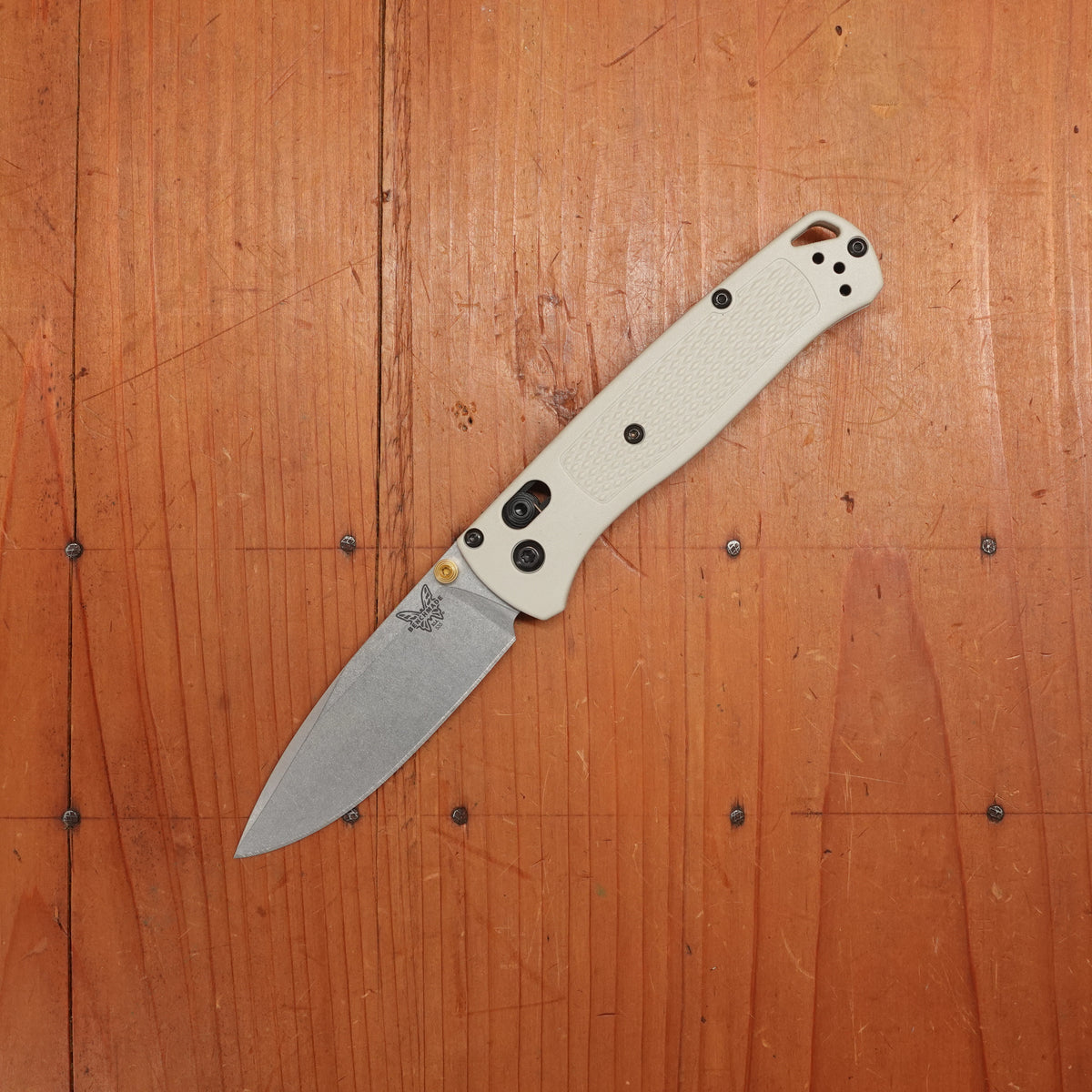 Benchmade 535-12 Bugout Drop Point CPM-S30V AXIS Lock Tan Grivory Handle