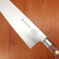 K Sabatier x Bernal Cutlery Nouvel Ideal 8.75" Chef Bolsterless Carbon Palissander