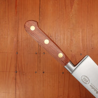 K Sabatier x Bernal Cutlery Nouvel Ideal 9" Chef with Serrated Tip Carbon Palissander