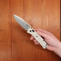 Benchmade 535-12 Bugout Drop Point CPM-S30V AXIS Lock Tan Grivory Handle