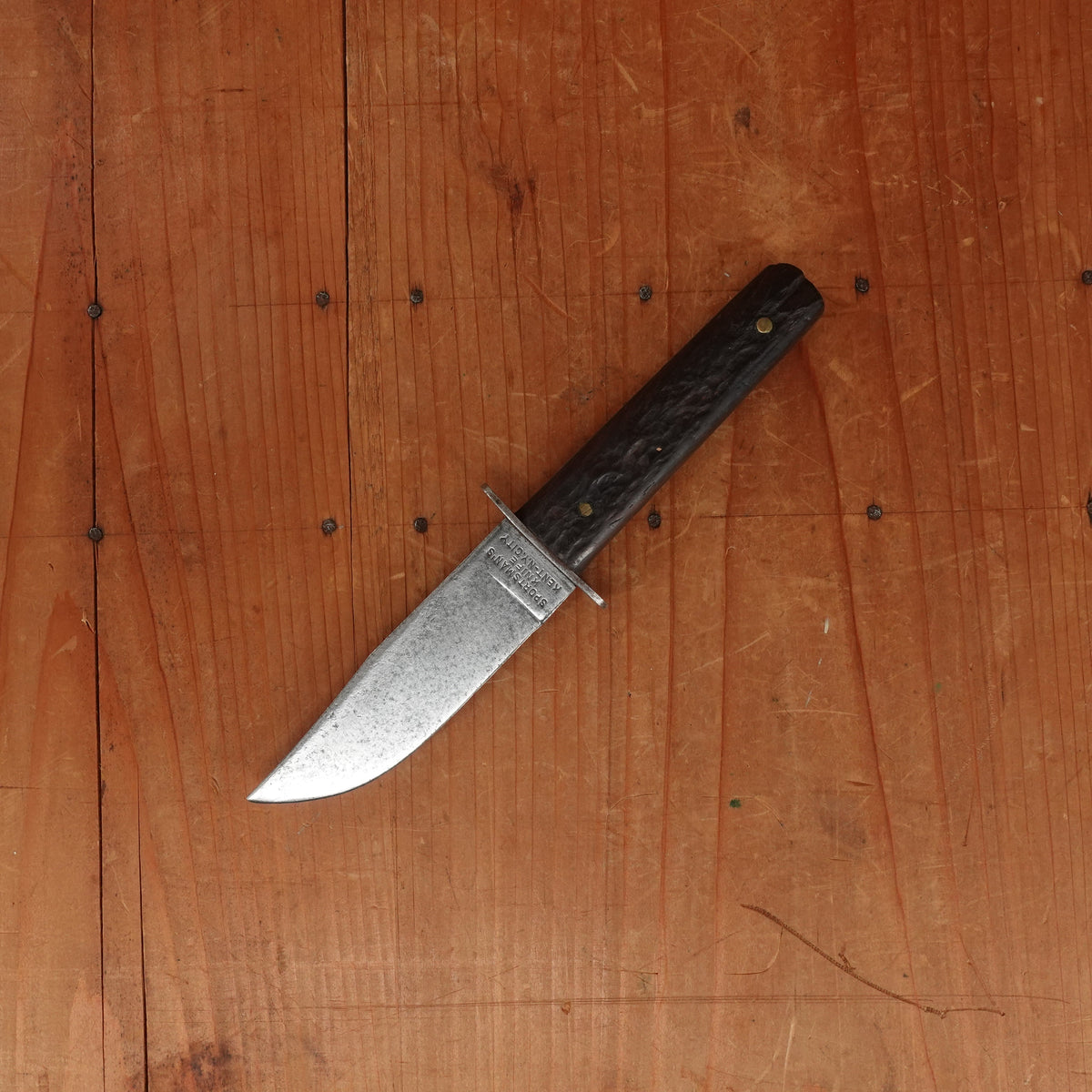 Kent (Camillus) 3.75" Sportsman's Knife Carbon Steel Jigged Bone 1930s