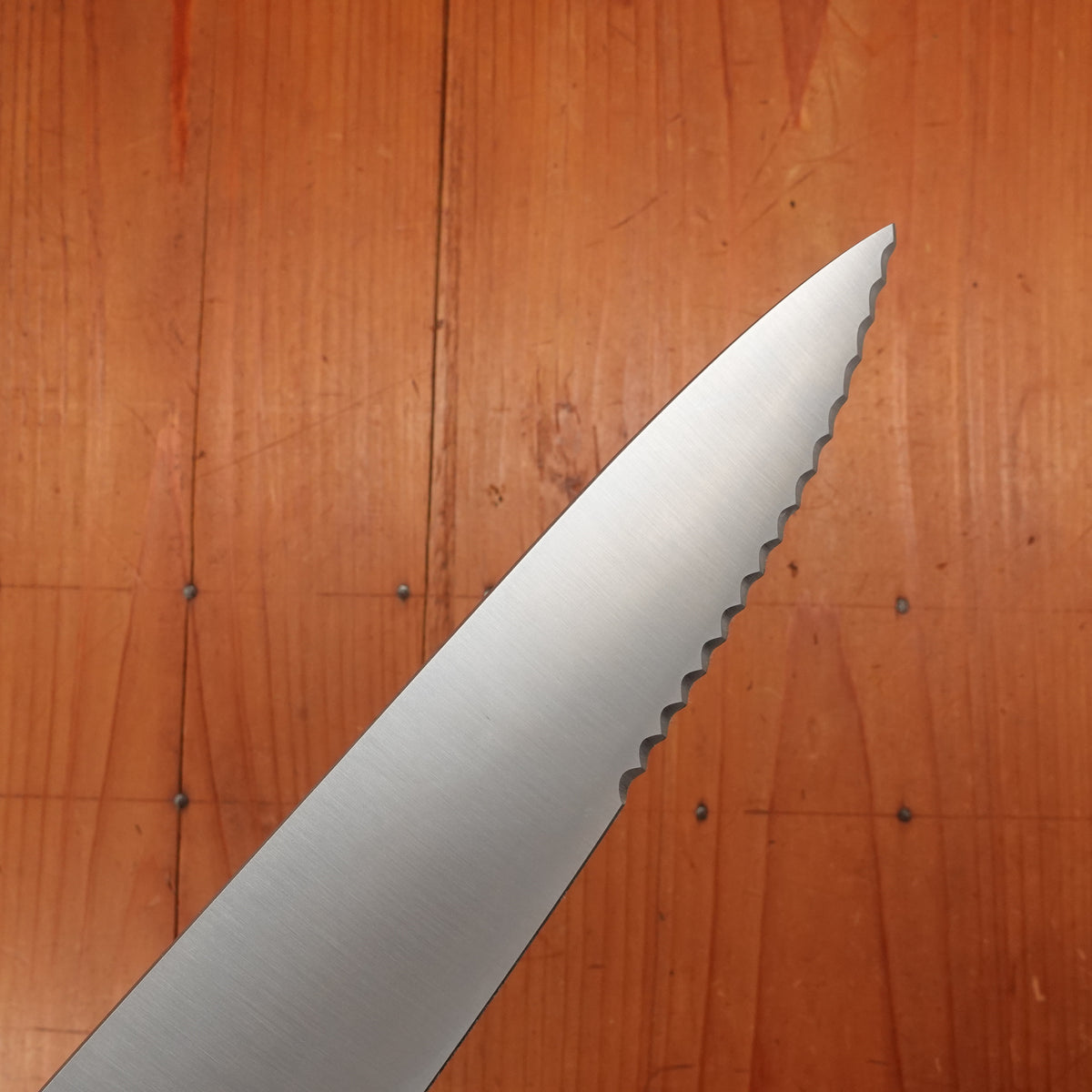 K Sabatier x Bernal Cutlery Nouvel Ideal 9" Chef with Serrated Tip Carbon Palissander