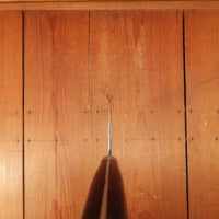 Morihei Hisamoto 210mm Gyuto Stainless Clad Shirogami 1 Tsuchime Pakka Handle