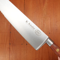 K Sabatier x Bernal Cutlery Nouvel Ideal 9" Chef with Serrated Tip Carbon Palissander