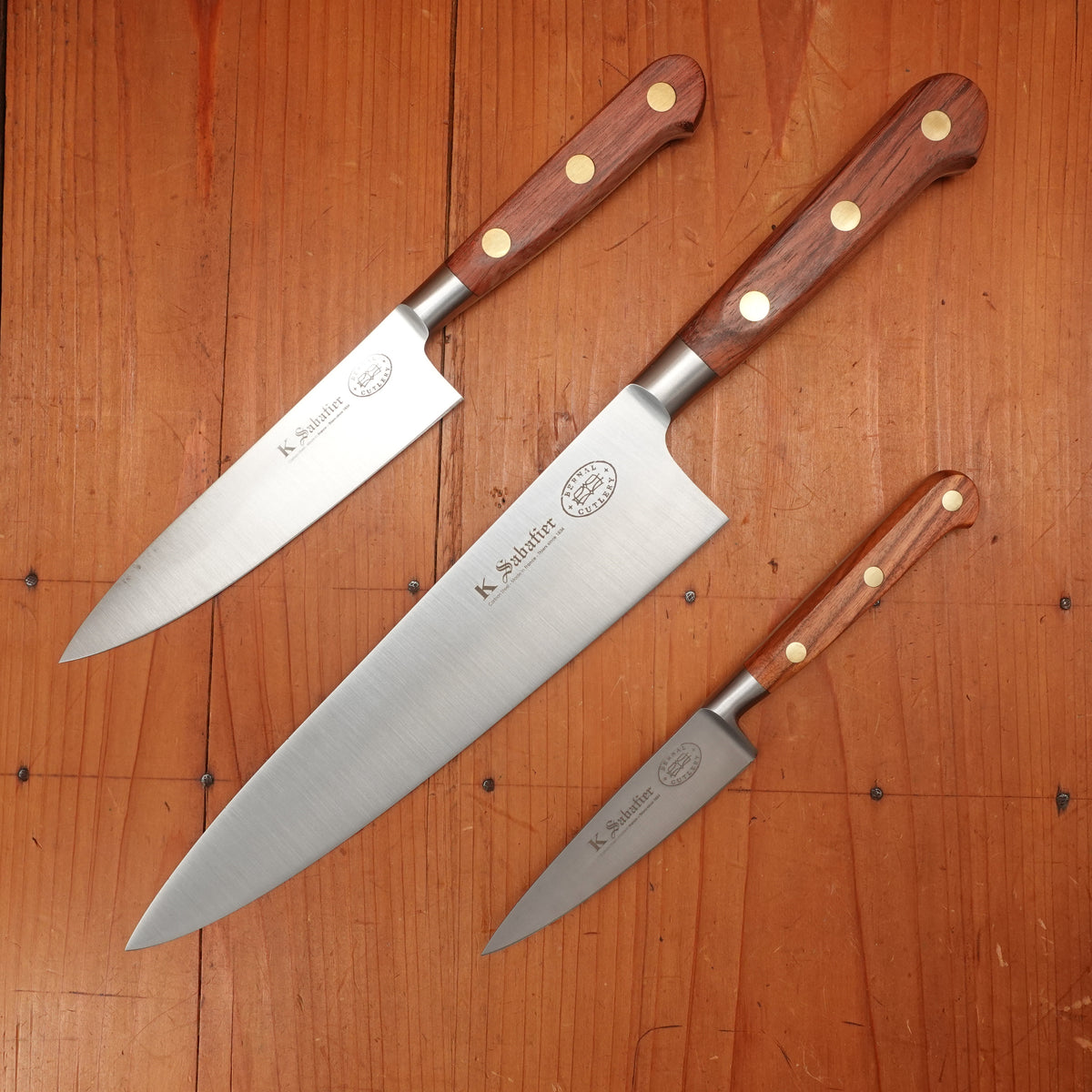 K Sabatier x Bernal Cutlery Nouvel Ideal Carbon Knife Set - 3 Pieces