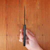 Benchmade 203BK-02 Dacian 7.5" Spear Point MagnaCut® Fixed Blade Blue Canvas Black Micarta Handle