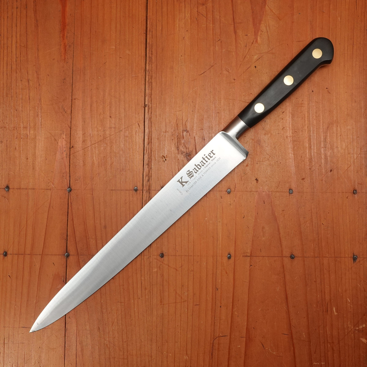 K Sabatier Au Carbone 10" Slicer Carbon POM