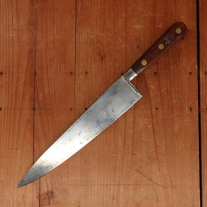 K Sabatier Jeune 10” / 25cm Chef Knife Carbon Steel ~1960s