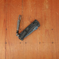Benchmade 18065BT-01 Mini Adira Drop Point MagnaCut® Tempest Gray Grivory Handle