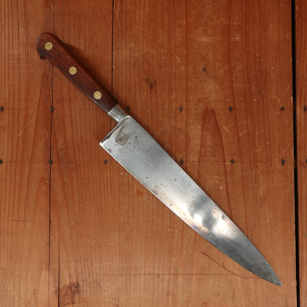 K Sabatier Jeune 10” / 25cm Chef Knife Carbon Steel ~1960s