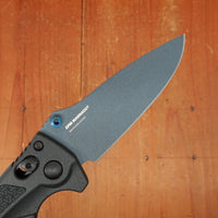 Benchmade 18065BT-01 Mini Adira Drop Point MagnaCut® Tempest Gray Grivory Handle