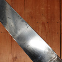 K Sabatier Jeune 10” / 25cm Chef Knife Carbon Steel ~1960s