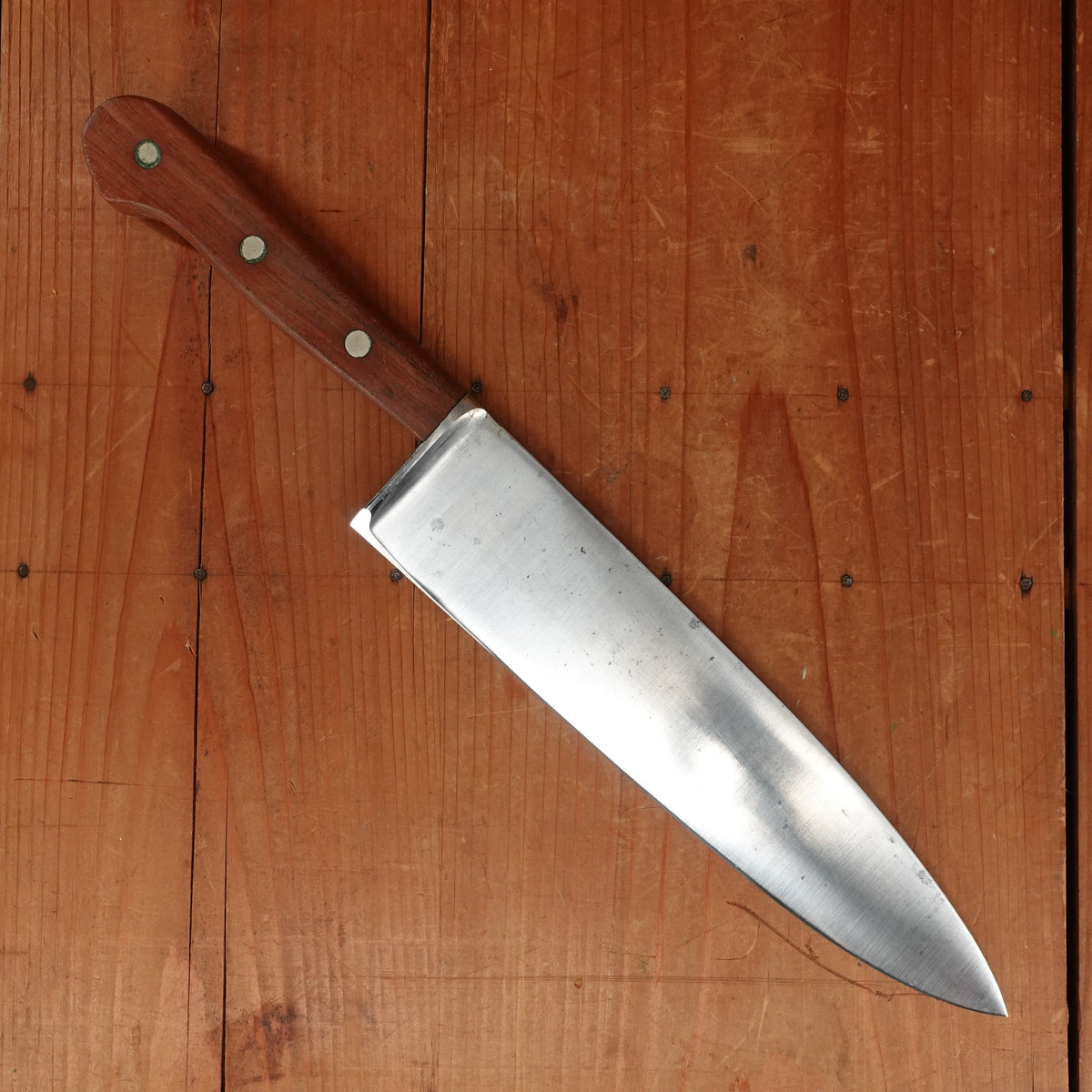 Vintage Dexter 10” Chef Knife Carbon Steel USA 1960-90