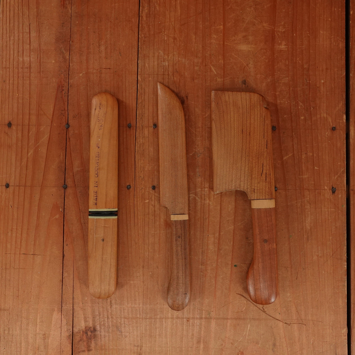 Kikuhide Ikebana Set with Sayas and Original Case Occupied Japan 1945-52 - 3 Pieces