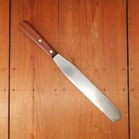 Dexter / Dohrco 10" Spatula Carbon Steel  Rosewood USA 1950s-70s?