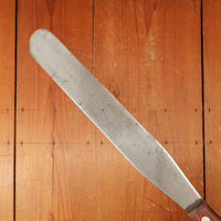 Dexter / Dohrco 10" Spatula Carbon Steel  Rosewood USA 1950s-70s?