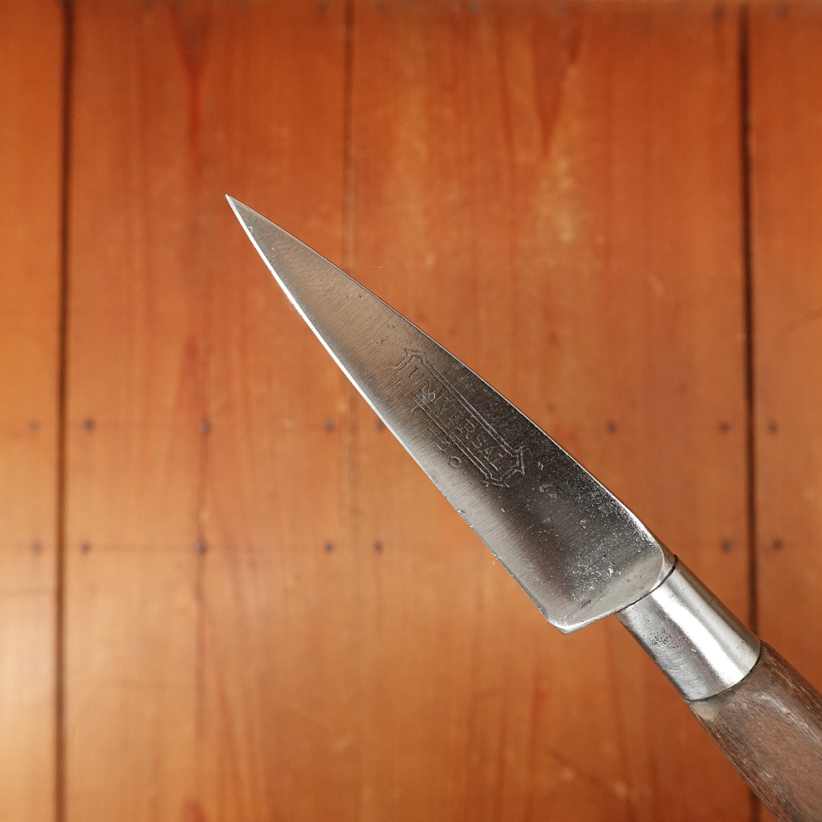 LF&C Universal 2.5" Paring Knife Carbon Steel Nogent / Cuisine Massif New Britain Ct 1909-1950 *LEAD WARNING*