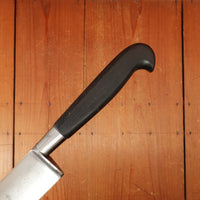 J Russell Green River Works 12.25" Slicer Carbon Steel Ebony Turners Falls Mass 1870s-1900?