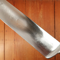 J Russell Green River Works 12.25" Slicer Carbon Steel Ebony Turners Falls Mass 1870s-1900?