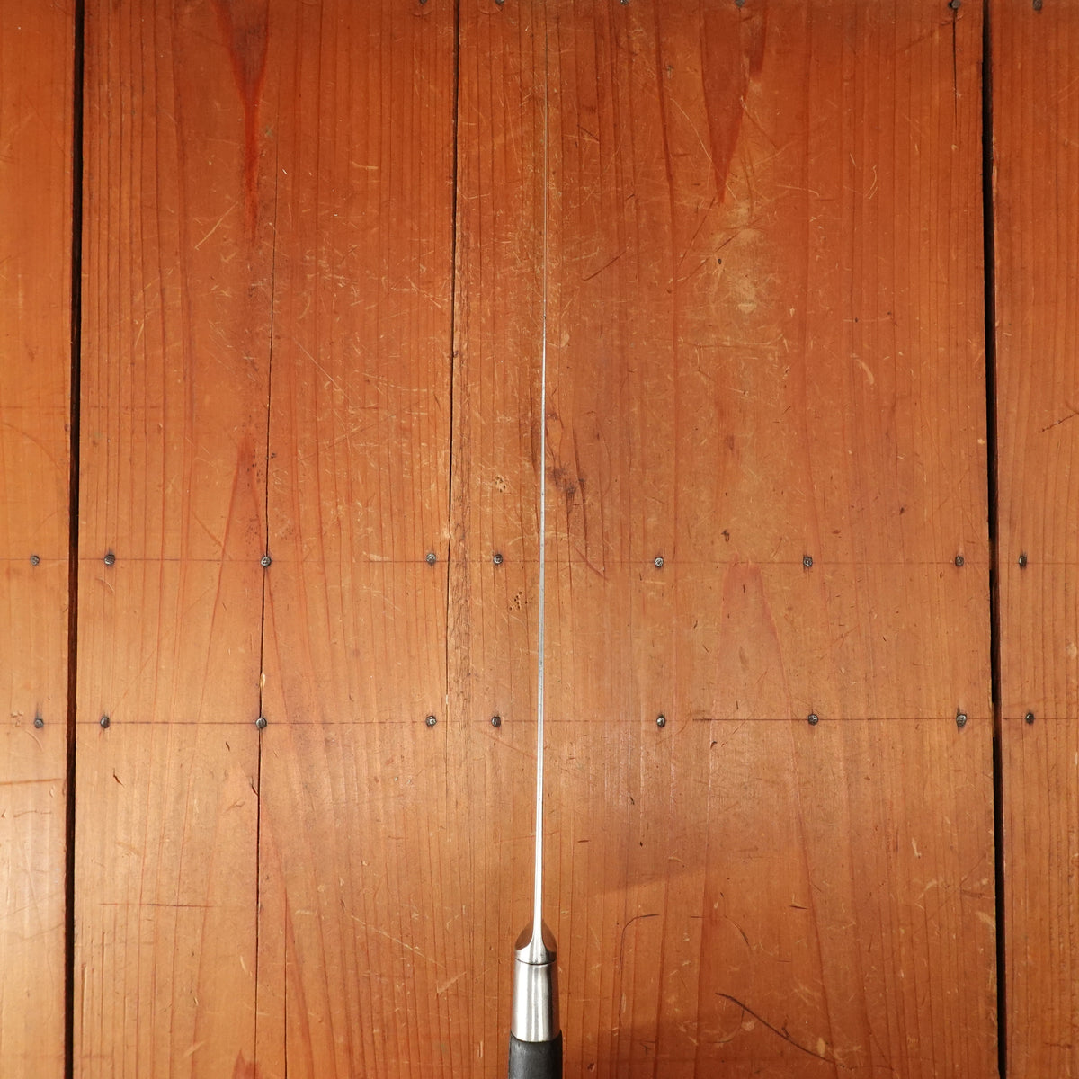 J Russell Green River Works 12.25" Slicer Carbon Steel Ebony Turners Falls Mass 1870s-1900?