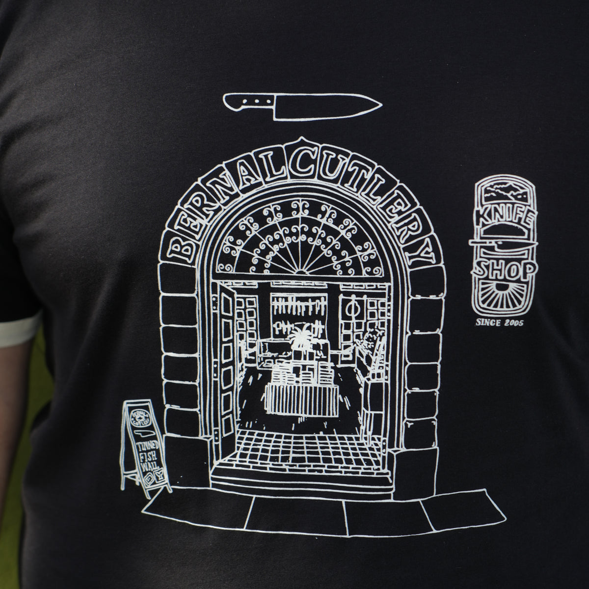 Bernal Cutlery 20th Anniversary Retro Shirt - Valencia Street