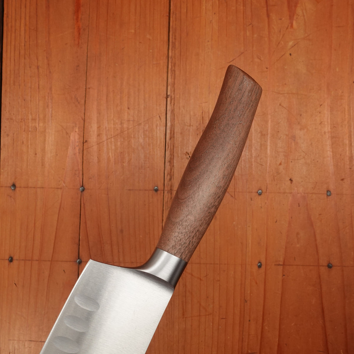 Friedr Herder Madera 6" Santoku Forged Stainless Walnut 1/2 Bolster