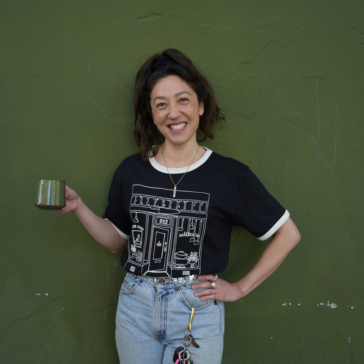 Bernal Cutlery 20th Anniversary Retro Shirt - Guerrero Street