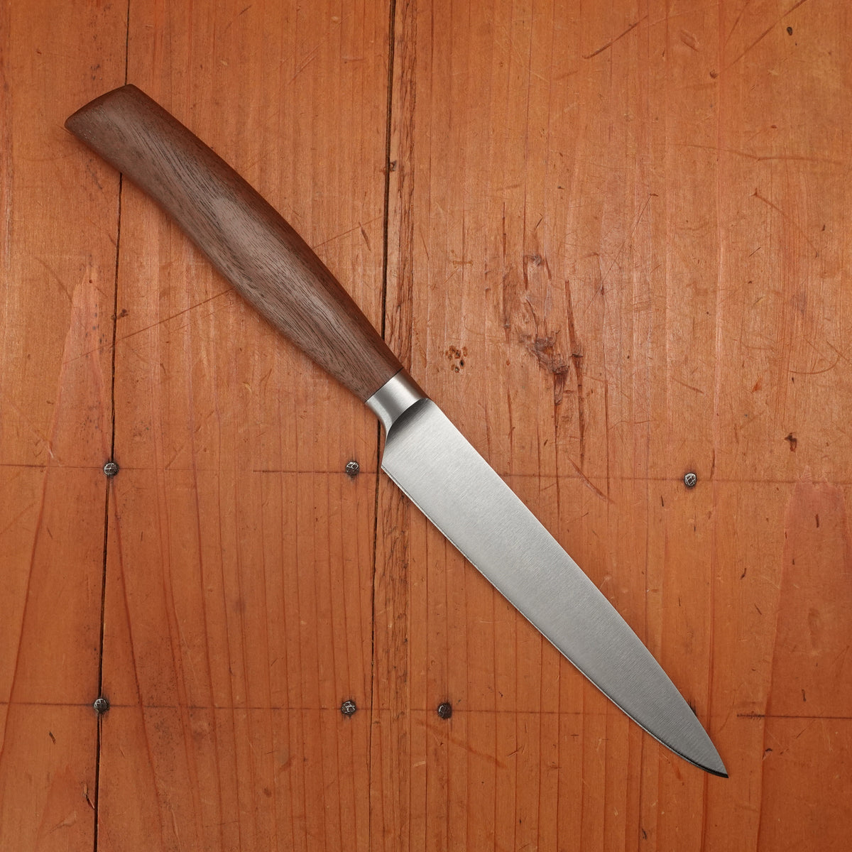 Friedr Herder Madera 4.75" Paring Forged Stainless Walnut 1/2 Bolster