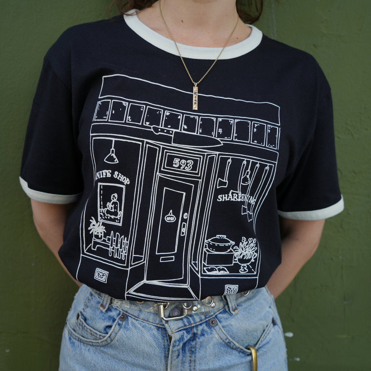 Bernal Cutlery 20th Anniversary Retro Shirt - Guerrero Street