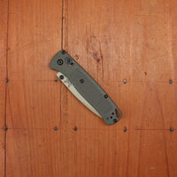 Benchmade 535TN-11 Bugout Drop Point CPM-S30V AXIS Lock Dark Olive Grivory Handle