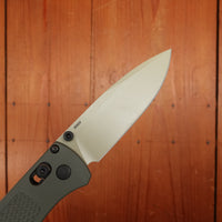 Benchmade 535TN-11 Bugout Drop Point CPM-S30V AXIS Lock Dark Olive Grivory Handle