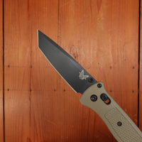 Benchmade 537BK-06 Bailout Tanto CPM-S30V AXIS Lock Ranger Green Handle