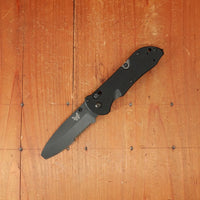 Benchmade 916SBK Triage Opposing Bevel N680 Stainless Steel AXIS Lock G10 Handle