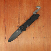 Benchmade 916SBK Triage Opposing Bevel N680 Stainless Steel AXIS Lock G10 Handle