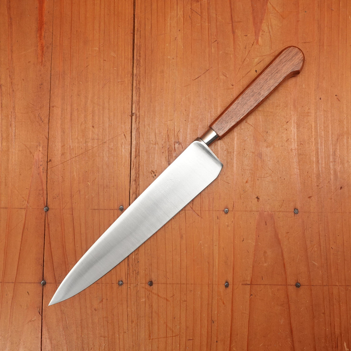 B Stock New Vintage K Sabatier Nogent / Cuisine Massive 7" Chef Carbon Steel Bubinga