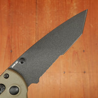 Benchmade 431SBK-1 Redoubt Drop Point CPM-D2 AXIS Lock Ranger Grn/Forest Grn Handle