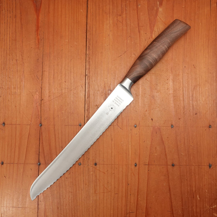 Friedr Herder Madera 8.5" Bread Forged Stainless Walnut 1/2 Bolster