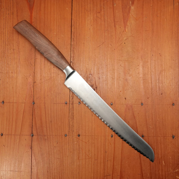 Friedr Herder Madera 8.5" Bread Forged Stainless Walnut 1/2 Bolster