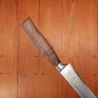 Friedr Herder Madera 8.5" Bread Forged Stainless Walnut 1/2 Bolster